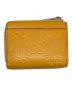 GUCCI (グッチ) エンボスレザー グッチシマ コインケース イエロー：20000円