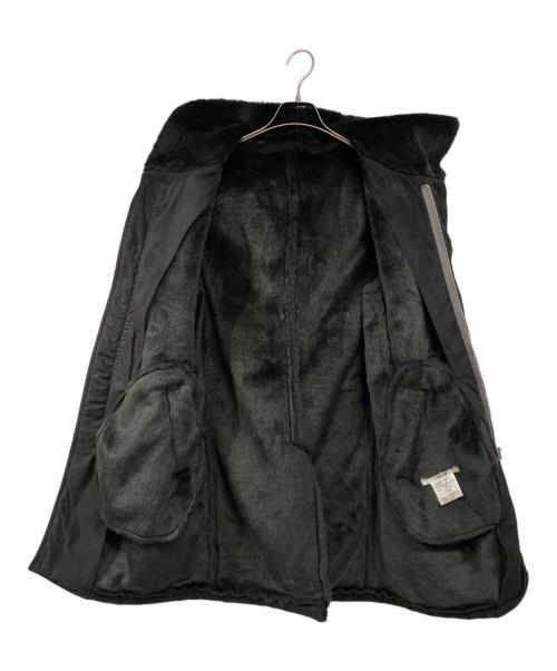 KATHARINE HAMNETT（キャサリンハムネット）KATHARINE HAMNETT (キャサリンハムネット) ムートンコート ブラック サイズ:Sの古着・服飾アイテム