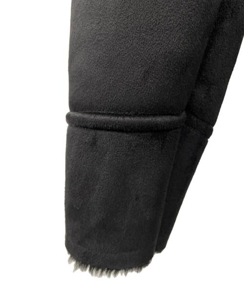 KATHARINE HAMNETT（キャサリンハムネット）KATHARINE HAMNETT (キャサリンハムネット) ムートンコート ブラック サイズ:Sの古着・服飾アイテム