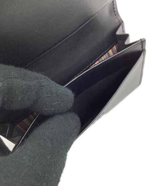 PAUL SMITH（ポールスミス）PAUL SMITH (ポールスミス) 名刺入れ ベジタンストライプトリムの古着・服飾アイテム