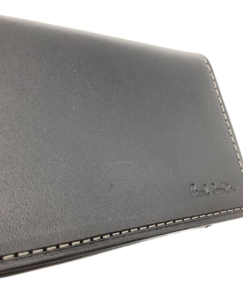 PAUL SMITH（ポールスミス）PAUL SMITH (ポールスミス) 名刺入れ ベジタンストライプトリムの古着・服飾アイテム