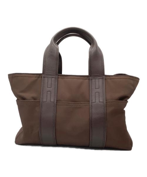 HERMES（エルメス）HERMES (エルメス) アカプルコPM ハンドバッグ ブラウンの古着・服飾アイテム