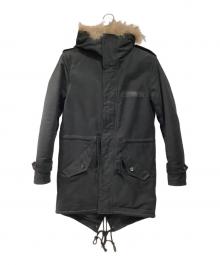 REVERBERATE（リバーバレイト）の古着「フーデッドコート」｜ブラック