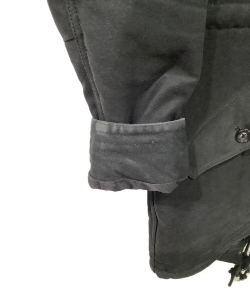 REVERBERATE（リバーバレイト）REVERBERATE (リバーバレイト) フーデッドコート ブラック サイズ:46の古着・服飾アイテム