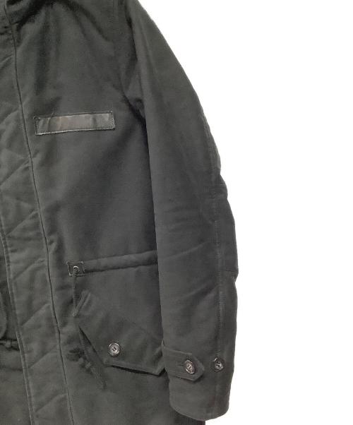 REVERBERATE（リバーバレイト）REVERBERATE (リバーバレイト) フーデッドコート ブラック サイズ:46の古着・服飾アイテム