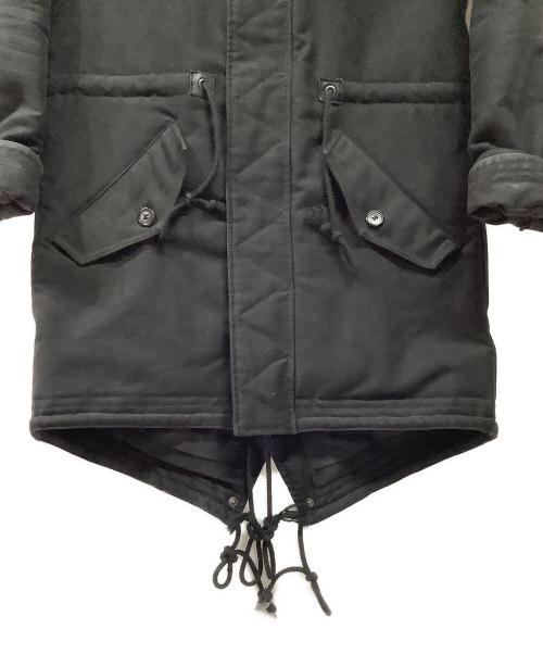 REVERBERATE（リバーバレイト）REVERBERATE (リバーバレイト) フーデッドコート ブラック サイズ:46の古着・服飾アイテム