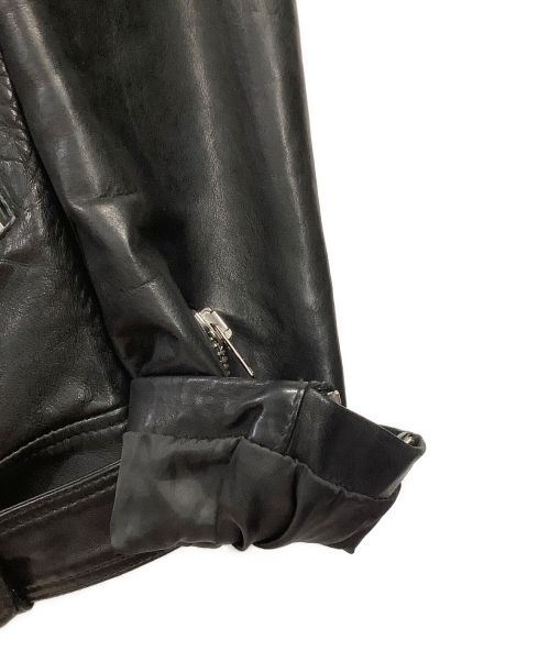 ALL SAINTS（オールセインツ）ALL SAINTS (オールセインツ) MANOR BIKER ダブルライダースジャケット ブラック サイズ:SMALLの古着・服飾アイテム