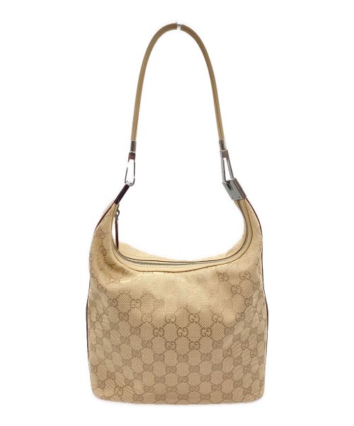 GUCCI（グッチ）GUCCI (グッチ) ショルダーバッグ ベージュの古着・服飾アイテム