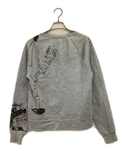 BURBERRY LONDON ENGLAND（バーバリー ロンドン イングランド）BURBERRY London England (バーバリー ロンドン イングランド) クルーネックスウェット グレー サイズ:Sの古着・服飾アイテム