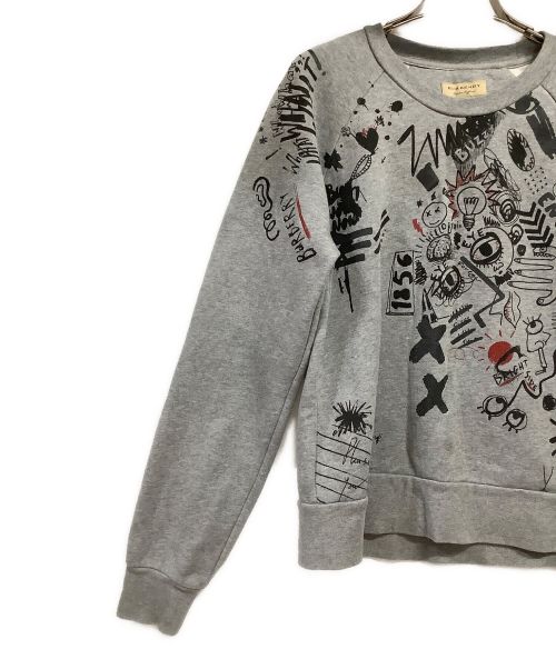 BURBERRY LONDON ENGLAND（バーバリー ロンドン イングランド）BURBERRY London England (バーバリー ロンドン イングランド) クルーネックスウェット グレー サイズ:Sの古着・服飾アイテム