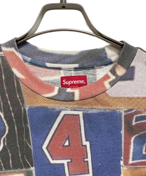 SUPREME（シュプリーム）Supreme (シュプリーム) ジャージカレッジ 半袖カットソー レッド サイズ:Ｓの古着・服飾アイテム