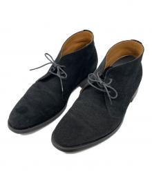 Trading post（トレーディングポスト）の古着「チャッカーブーツ」｜ブラック