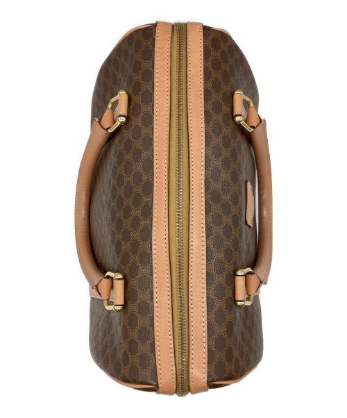 CELINE（セリーヌ）CELINE (セリーヌ) マカダム ボストンバッグ ブラウンの古着・服飾アイテム