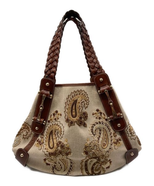 GUCCI（グッチ）GUCCI (グッチ) 刺繍ビーズトートバッグの古着・服飾アイテム