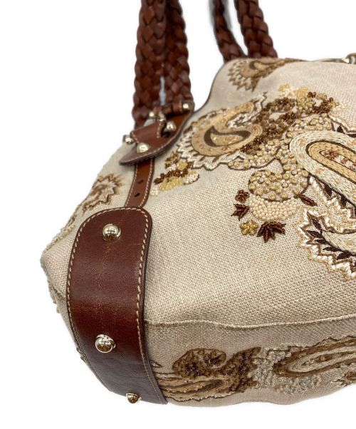 GUCCI（グッチ）GUCCI (グッチ) 刺繍ビーズトートバッグの古着・服飾アイテム