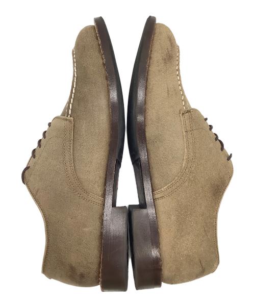 BLUE BLUE（ブルーブルー）BLUE BLUE (ブルーブルー) WHEEL ROBE (ウィールローブ) オックスフォードシューズ カーキ サイズ:8の古着・服飾アイテム