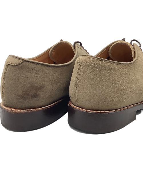 BLUE BLUE（ブルーブルー）BLUE BLUE (ブルーブルー) WHEEL ROBE (ウィールローブ) オックスフォードシューズ カーキ サイズ:8の古着・服飾アイテム