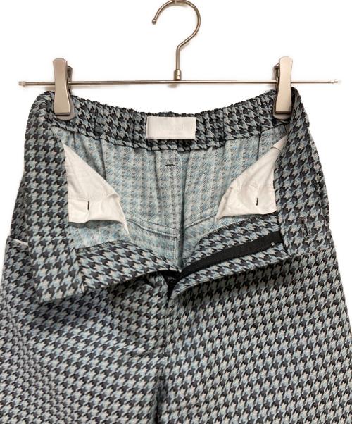NEON SIGN（ネオンサイン）NEON SIGN (ネオンサイン) 千鳥格子 パンツ ブルー サイズ:42の古着・服飾アイテム