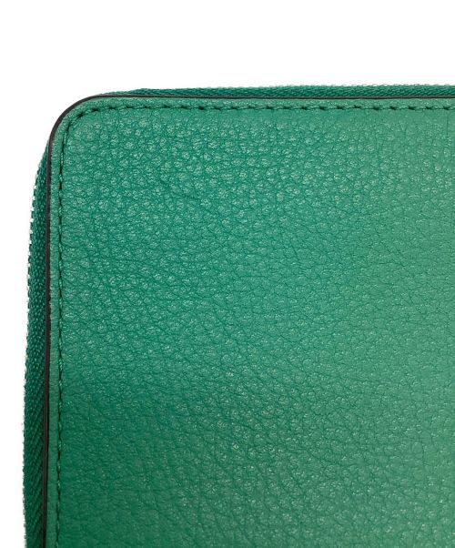 COACH（コーチ）COACH (コーチ) ホースアンドキャリッジ長財布 グリーンの古着・服飾アイテム