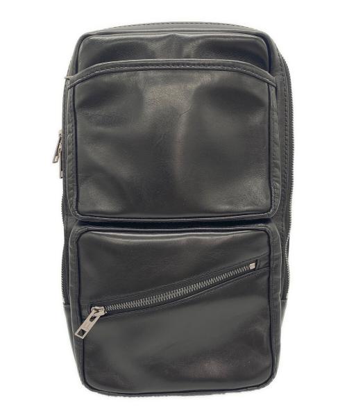 LUGGAGE LABEL（ラゲッジ レーベル）LUGGAGE LABEL (ラゲッジ レーベル) エレメント スリング ショルダーバッグ ブラックの古着・服飾アイテム