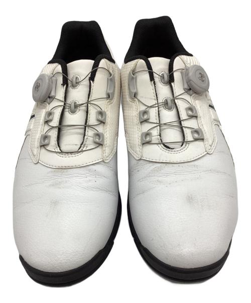 asics（アシックス）asics (アシックス) ゴルフシューズ ホワイト サイズ:28.0の古着・服飾アイテム