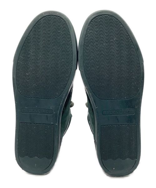 BALENCIAGA（バレンシアガ）BALENCIAGA (バレンシアガ) アリゲーター柄 ハイカットスニーカー グリーン サイズ:36の古着・服飾アイテム