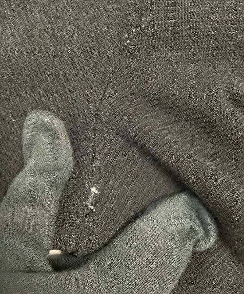 COMME des GARCONS COMME des GARCONS（コムデギャルソン コムデギャルソン）COMME des GARCONS COMME des GARCONS (コムデギャルソン コムデギャルソン) ウールドロストストレッチボトム ブラック サイズ:Sの古着・服飾アイテム