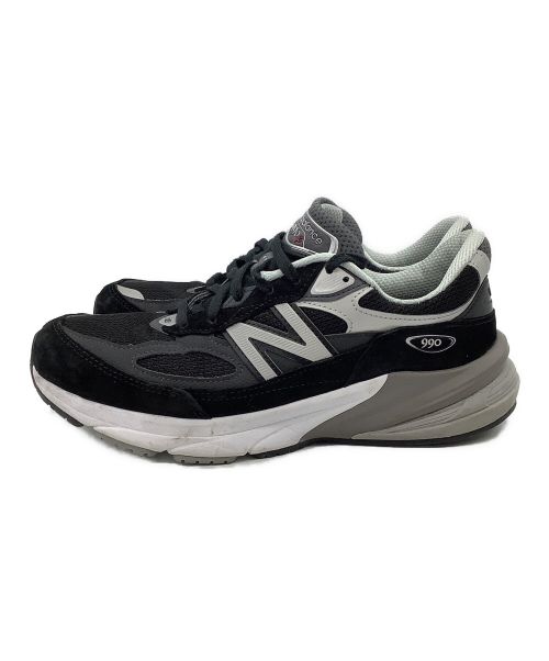 NEW BALANCE（ニューバランス）NEW BALANCE (ニューバランス) 990 v6 スニーカー / M990BK6 / ローカットスニーカー ブラック サイズ:26.5cmの古着・服飾アイテム