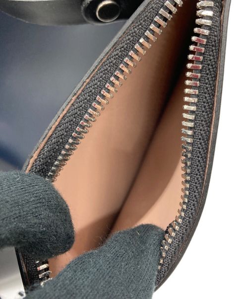 GIANNI CHIARINI（ジャンニ キアリーニ）GIANNI CHIARINI (ジャンニ キアリーニ) 2WAYショルダーバッグ ネイビー×ブラックの古着・服飾アイテム