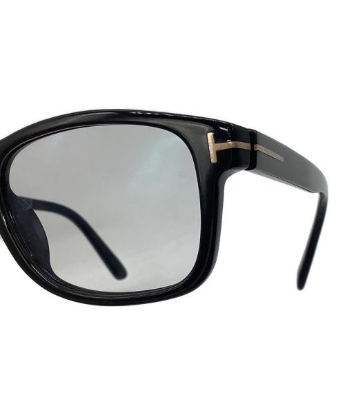 TOM FORD（トムフォード）TOM FORD (トムフォード) セルフレーム 伊達眼鏡 ブラックの古着・服飾アイテム