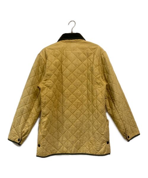 Barbour（バブアー）Barbour (バブアー) DURACOTTON JKT LONG／キルティングジャケット イエロー サイズ:SMALLの古着・服飾アイテム