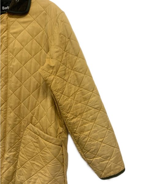 Barbour（バブアー）Barbour (バブアー) DURACOTTON JKT LONG／キルティングジャケット イエロー サイズ:SMALLの古着・服飾アイテム