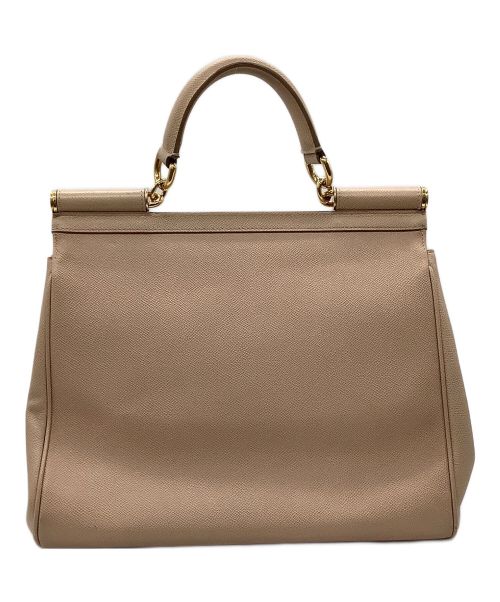 DOLCE & GABBANA（ドルチェ＆ガッバーナ）DOLCE & GABBANA (ドルチェ＆ガッバーナ) 2WAYハンドバッグ ピンクの古着・服飾アイテム