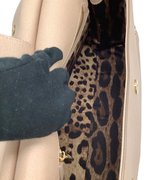 DOLCE & GABBANA（ドルチェ＆ガッバーナ）DOLCE & GABBANA (ドルチェ＆ガッバーナ) 2WAYハンドバッグ ピンクの古着・服飾アイテム