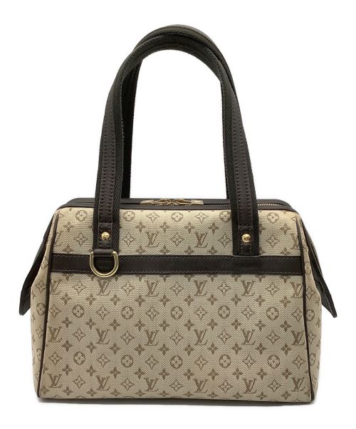 LOUIS VUITTON（ルイ ヴィトン）LOUIS VUITTON (ルイ ヴィトン) モノグラムミニ ジョセフィーヌPM／ハンドバッグ ベージュの古着・服飾アイテム