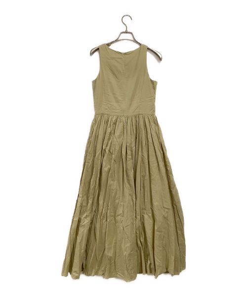 MARIHA（マリハ）MARIHA (マリハ) ノースリーブワンピース ベージュ サイズ:38の古着・服飾アイテム