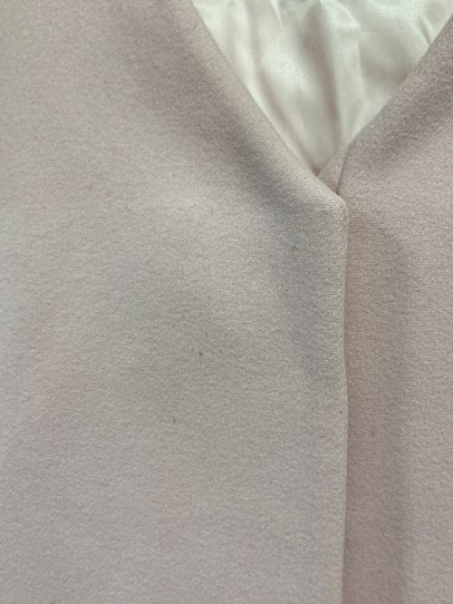 SEVEN TEN by MIHO KAWAHITO（セブン テン バイ ミホ カワヒト）SEVEN TEN by MIHO KAWAHITO (セブン テン バイ ミホ カワヒト) ダブルフェイスショートコート ピンク サイズ:XSの古着・服飾アイテム