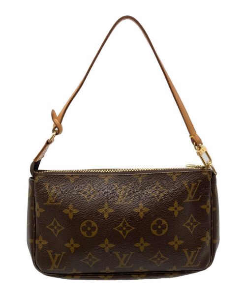 LOUIS VUITTON（ルイ ヴィトン）LOUIS VUITTON (ルイ ヴィトン) モノグラム ポシェット・アクセソワール/アクセサリーポーチ/ハンドバッグ ブラウンの古着・服飾アイテム