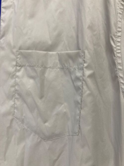 kolor/BEACON（カラービーコン）kolor/BEACON (カラービーコン) Nyストレッチタフタシャツ グレー×ブルー サイズ:SIZE3の古着・服飾アイテム