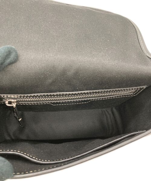 BURBERRY（バーバリー）BURBERRY (バーバリー) チェックレザー ショルダーバッグの古着・服飾アイテム