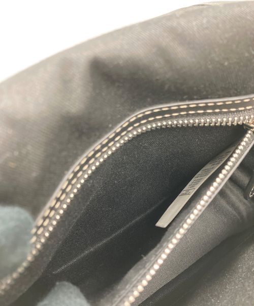 BURBERRY（バーバリー）BURBERRY (バーバリー) チェックレザー ショルダーバッグの古着・服飾アイテム