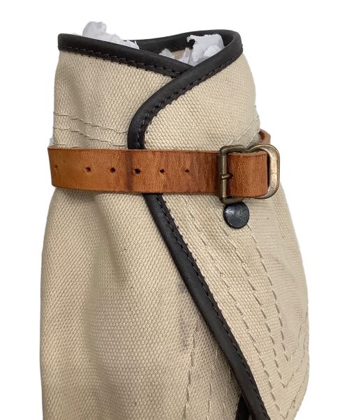 Chloe（クロエ）Chloe (クロエ) キャンバスブーツサンダル ブラック×ベージュ サイズ:35の古着・服飾アイテム