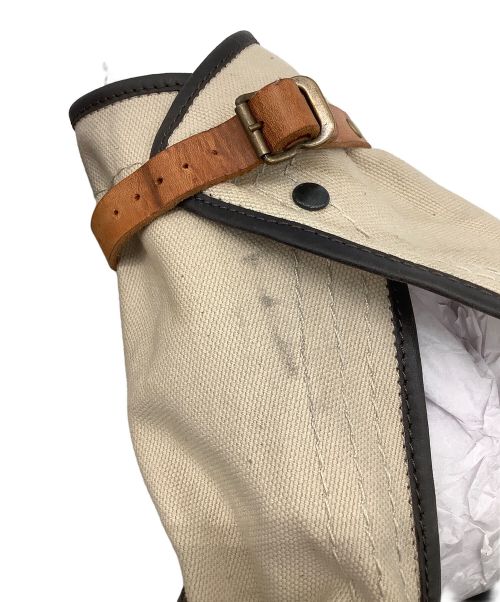 Chloe（クロエ）Chloe (クロエ) キャンバスブーツサンダル ブラック×ベージュ サイズ:35の古着・服飾アイテム