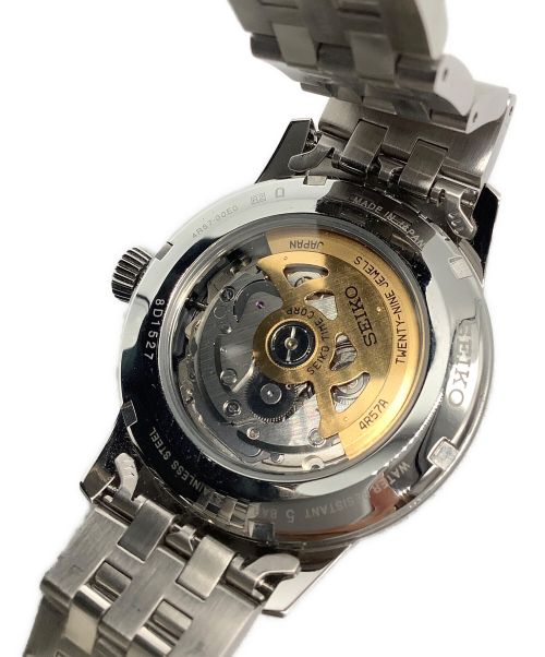 SEIKO（セイコー）SEIKO (セイコー) プレサージュ 腕時計 4R57-00E0 シルバーの古着・服飾アイテム