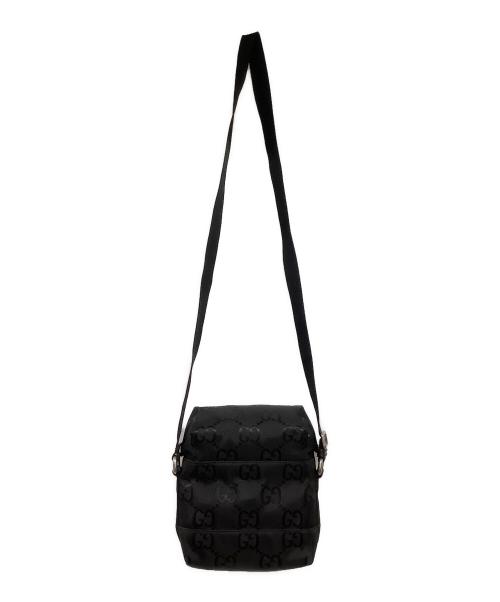 GUCCI（グッチ）GUCCI (グッチ) GGナイロン メッセンジャーバッグ/	Off The Grid ブラックの古着・服飾アイテム