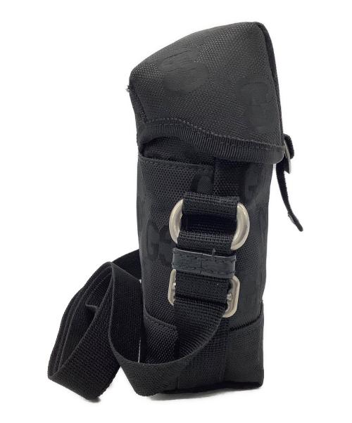 GUCCI（グッチ）GUCCI (グッチ) GGナイロン メッセンジャーバッグ/	Off The Grid ブラックの古着・服飾アイテム