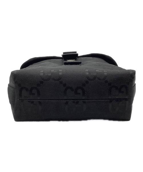 GUCCI（グッチ）GUCCI (グッチ) GGナイロン メッセンジャーバッグ/	Off The Grid ブラックの古着・服飾アイテム