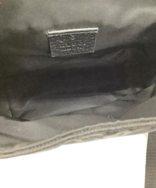 GUCCI（グッチ）GUCCI (グッチ) GGナイロン メッセンジャーバッグ/	Off The Grid ブラックの古着・服飾アイテム