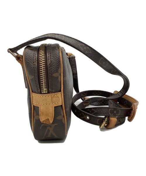 LOUIS VUITTON（ルイ ヴィトン）LOUIS VUITTON (ルイ ヴィトン) モノグラム ポシェットマルリーバンドリエール/ショルダーポーチ ブラウンの古着・服飾アイテム