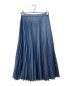 AMACA (アマカ) プリーツスカート スカイブルー サイズ:38：4000円